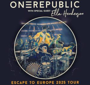 OneRepublic – Escape to Europe Tour 2025 | Paris